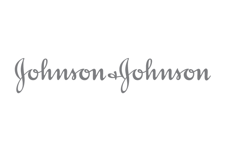 Johnson & Johnson logo representing a global healthcare, pharmaceutical, and medical technology company