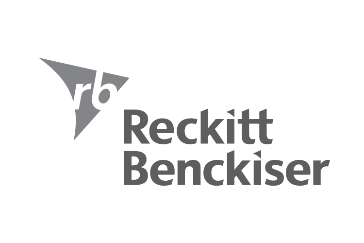 Reckitt logo representing a global consumer health, hygiene, and nutrition company
