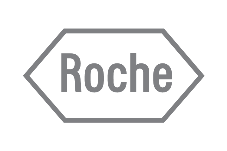 Roche logo representing a global biotechnology and pharmaceutical company