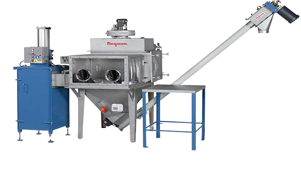 Flexicon Bag Dump Station Flexicon bag dump station for dust-free manual unloading of powders, granules, and bulk ingredients