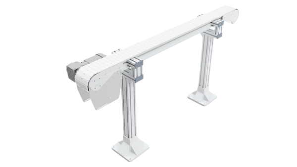 System FB140 industrial belt conveyor system for efficient material handling and production line automation