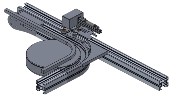 Diverter unit for MO pack handling accessories in automated tobacco packaging conveyor system for product sorting and flow control
